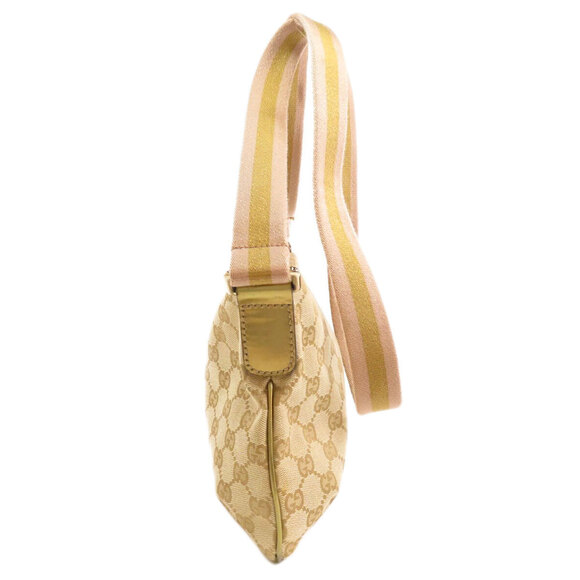 Gucci GG Pattern Canvas Shoulder Bag - Picture 3 of 10